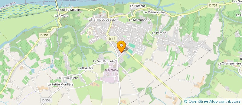 localisation de l'entreprise MONSIEUR BENOIT PUCEL  OREE D'ANJOU