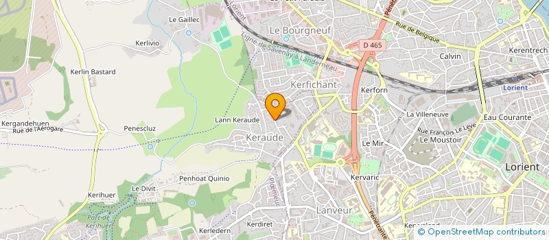 localisation de l'entreprise MONSIEUR BENOIT PUECH à PLOEMEUR