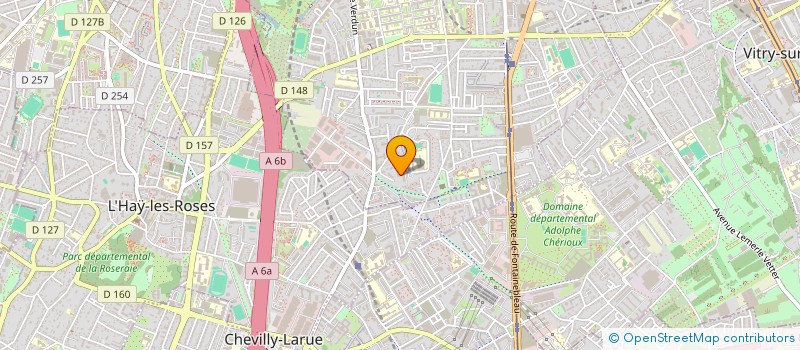 localisation de l'entreprise MONSIEUR BENOIT QUAGLIOZZI à VITRY-SUR-SEINE