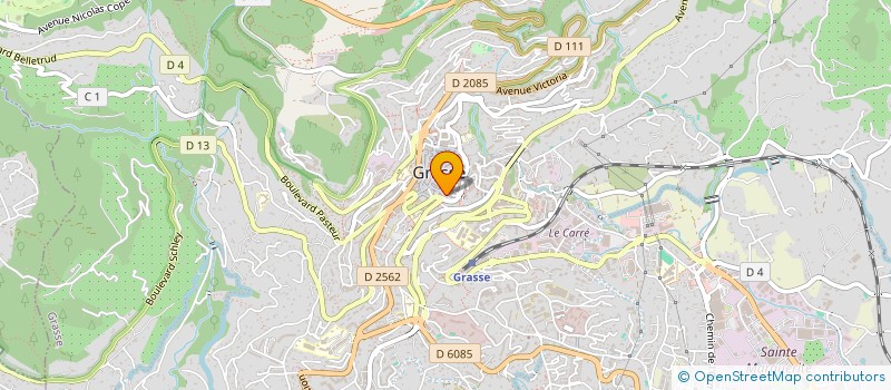 localisation de l'entreprise MONSIEUR BENOIT QUEROIX  GRASSE