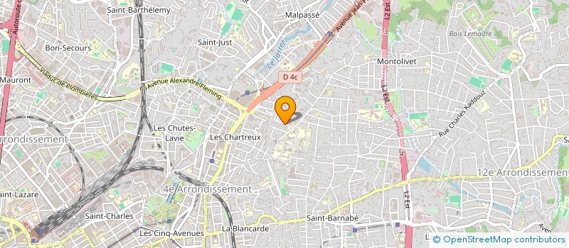 localisation de l'entreprise MONSIEUR BENOIT RAGONNET à MARSEILLE