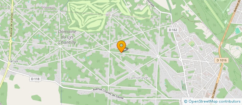 localisation de l'entreprise MONSIEUR BENOIT RAMEAU  LAMORLAYE