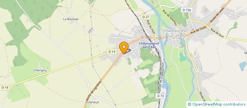 localisation de l'entreprise MONSIEUR BENOIT RANVIER  VENESMES