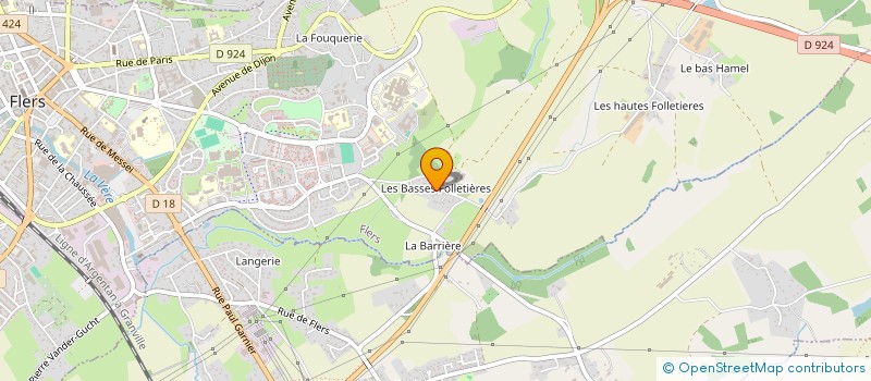localisation de l'entreprise MONSIEUR BENOIT RAZAFINDRAMONTA à FLERS