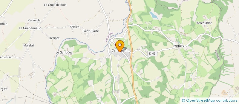 localisation de l'entreprise MONSIEUR BENOIT REGEARD  LE FIL