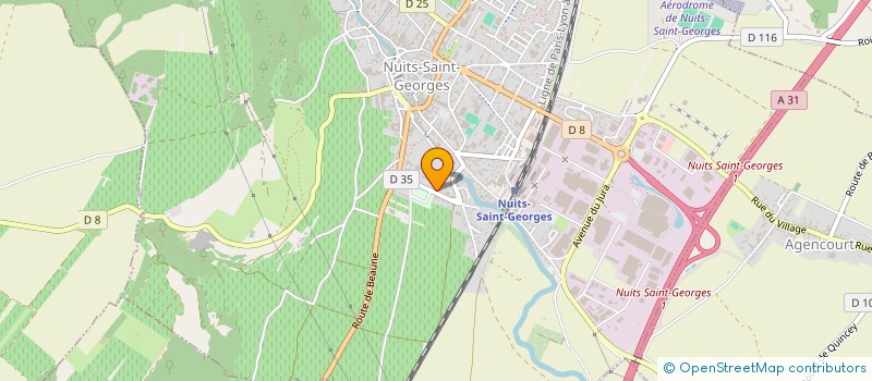 localisation de l'entreprise MONSIEUR BENOIT REMORIQUET à NUITS-SAINT-GEORGES