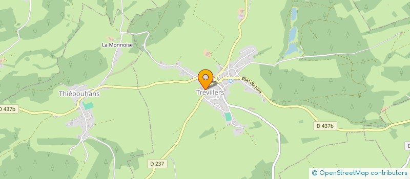 localisation de l'entreprise MONSIEUR BENOIT RENAUD  LES PLAINS-ET-GRANDS-ESSARTS