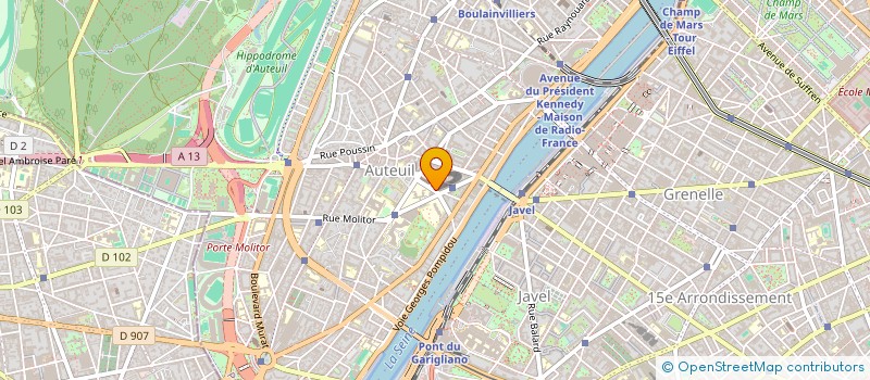 localisation de l'entreprise MONSIEUR BENOIT RENAUDIN à BOULOGNE-BILLANCOURT