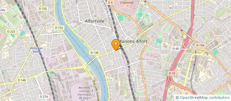 localisation de l'entreprise MONSIEUR BENOIT RENAUDIN à ALFORTVILLE