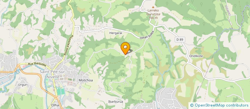 localisation de l'entreprise MONSIEUR BENOIT RENAULEAUD  ASCAIN