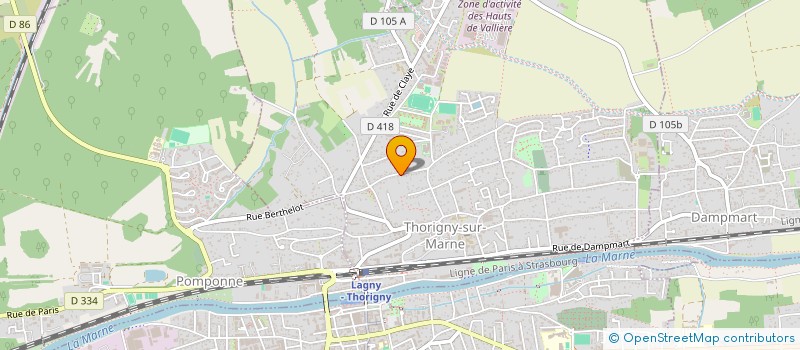 localisation de l'entreprise MONSIEUR BENOIT RENAULT  SAINT-THIBAULT-DES-VIGNES