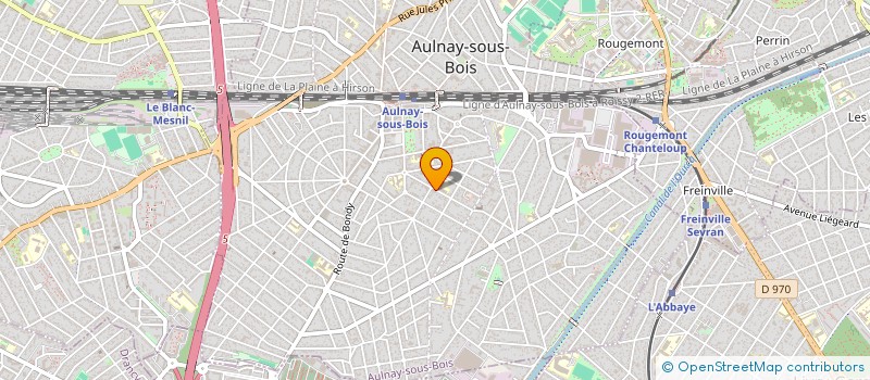 localisation de l'entreprise MONSIEUR BENOIT RESTOUL à AULNAY-SOUS-BOIS