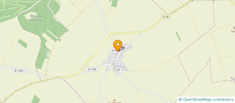 localisation de l'entreprise MONSIEUR BENOIT RETOUR à ORMOY