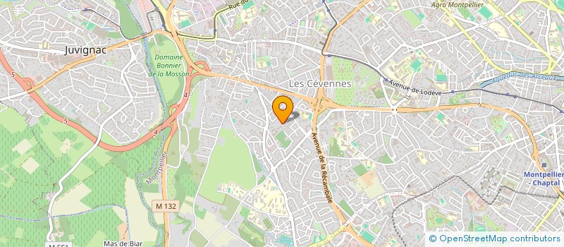 localisation de l'entreprise MONSIEUR BENOIT REYNAUD à MONTPELLIER