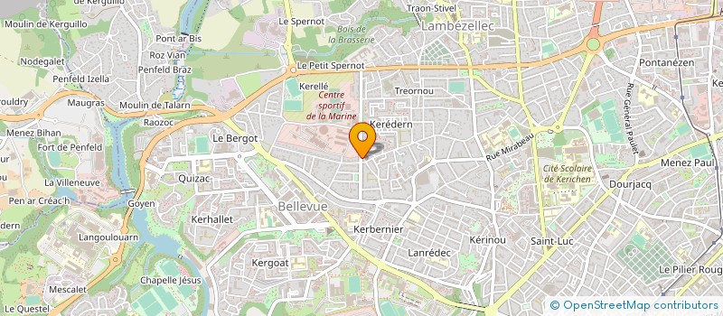localisation de l'entreprise MONSIEUR BENOIT RICQ à BREST