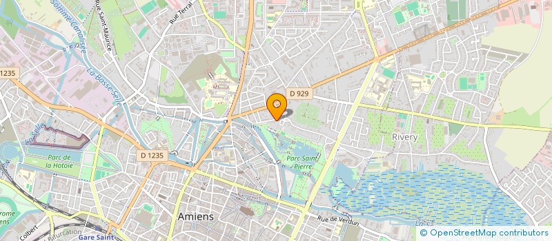 localisation de l'entreprise MONSIEUR BENOIT RIGAUX à AMIENS
