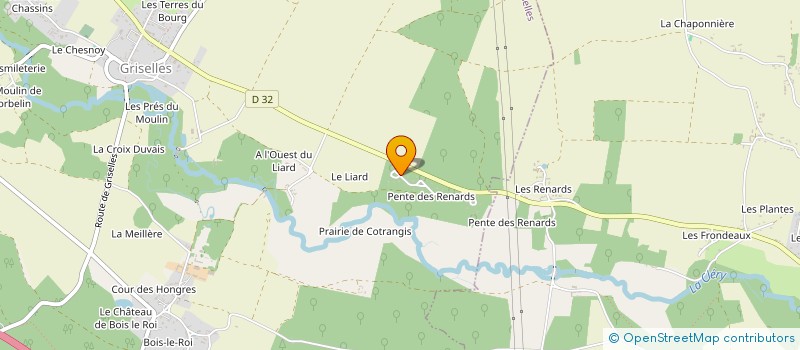 localisation de l'entreprise MONSIEUR BENOIT RIMBERT  BRUNOY