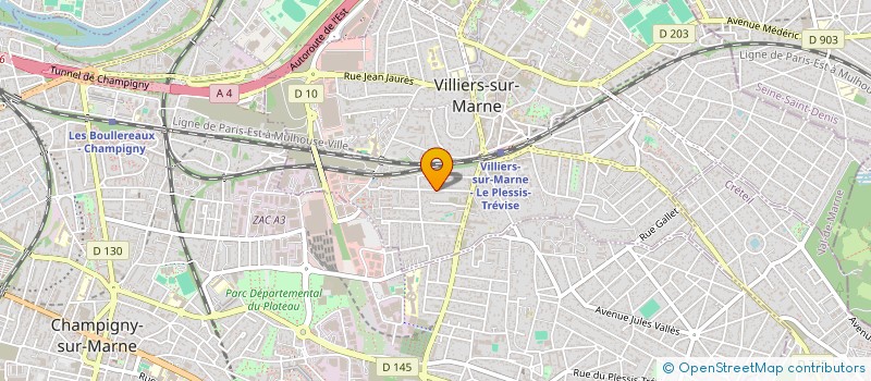 localisation de l'entreprise MONSIEUR BENOIT RIOTTE à VILLIERS SUR MARNE