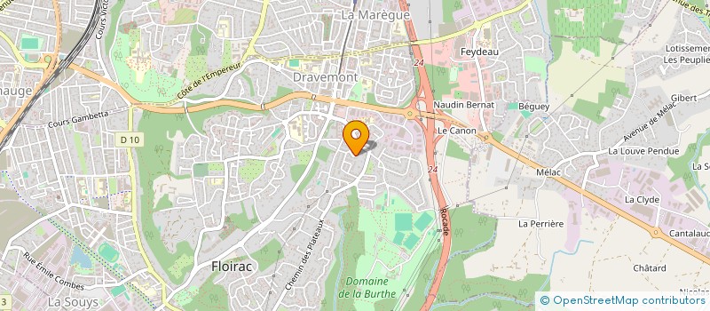 localisation de l'entreprise MONSIEUR BENOIT RIQUET à FLOIRAC