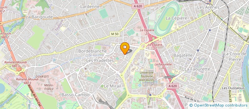 localisation de l'entreprise MONSIEUR BENOIT RIVES à TOULOUSE