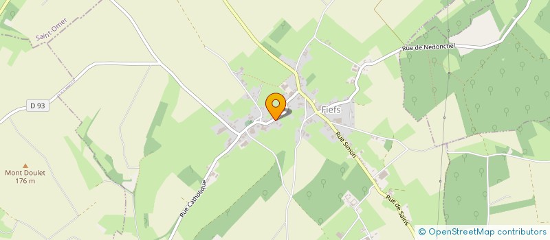 localisation de l'entreprise MONSIEUR BENOIT RIVET  FIEFS