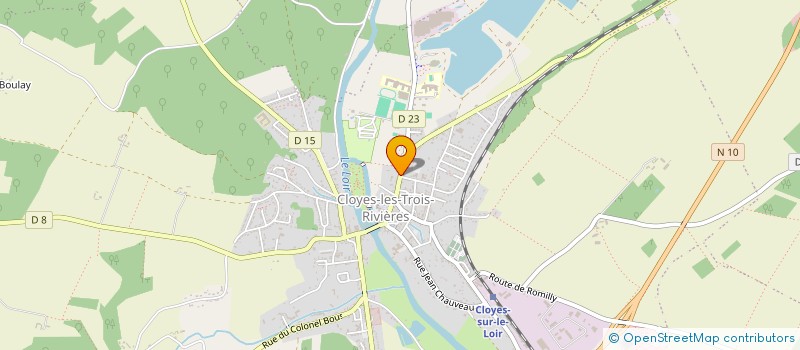 localisation de l'entreprise MONSIEUR BENOIT RIVOAL  GUERLEDAN