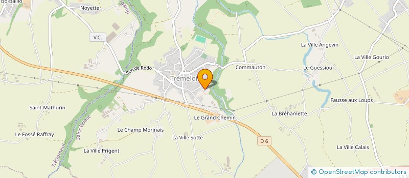 localisation de l'entreprise MONSIEUR BENOIT RIVOALLAN à PORDIC
