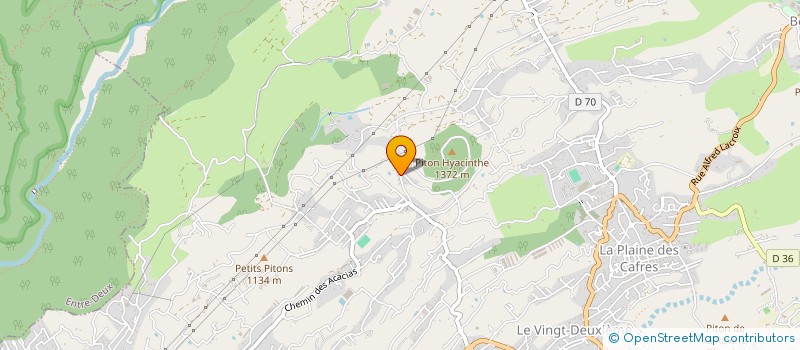 localisation de l'entreprise MONSIEUR BENOIT ROBERT  LE TAMPON