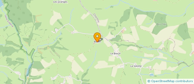localisation de l'entreprise MONSIEUR BENOIT ROBERTET à ST BERAIN SOUS SANVIGNES