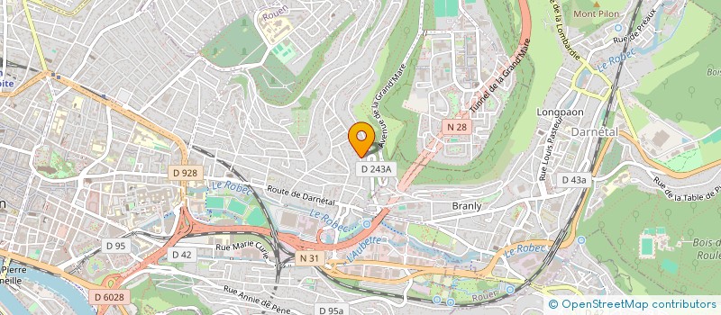 localisation de l'entreprise MONSIEUR BENOIT ROBIN  ROUEN