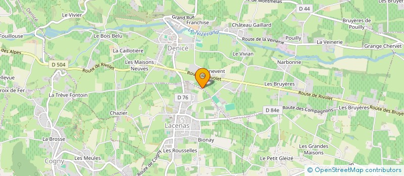 localisation de l'entreprise MONSIEUR BENOIT ROCHE à DENICE