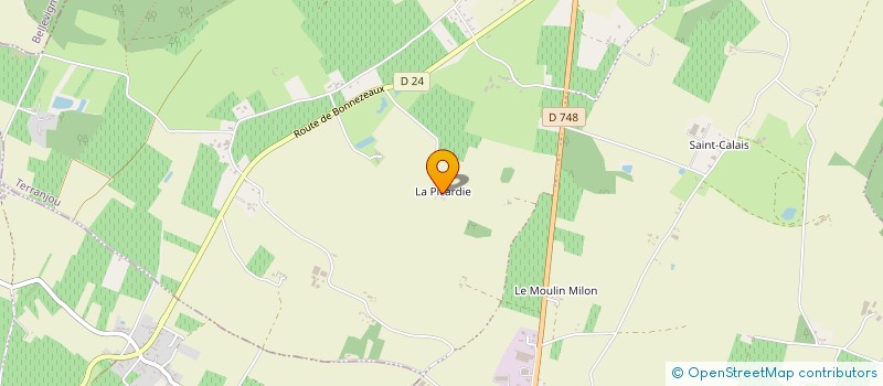 localisation de l'entreprise MONSIEUR BENOIT ROCHER  TERRANJOU