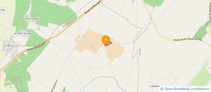 localisation de l'entreprise MONSIEUR BENOIT ROGER  VEAUGUES