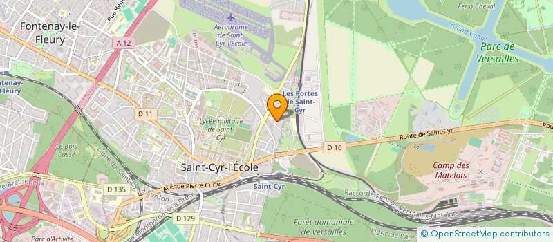 localisation de l'entreprise MONSIEUR BENOIT ROGER à SAINT-CYR-L'ECOLE