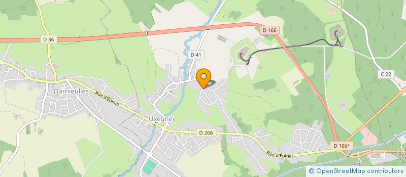 localisation de l'entreprise MONSIEUR BENOIT ROLLE  UXEGNEY