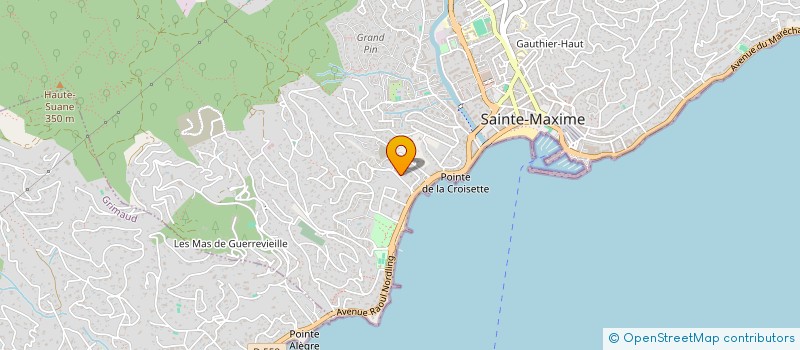 localisation de l'entreprise MONSIEUR BENOIT ROQUANT à SAINTE-MAXIME