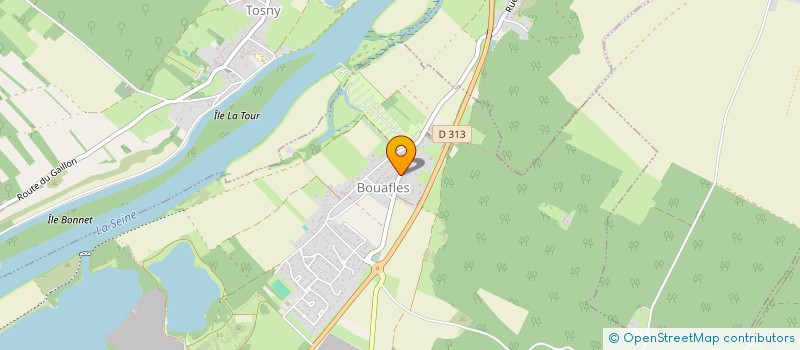 localisation de l'entreprise MONSIEUR BENOIT ROUEN  BOUAFLES