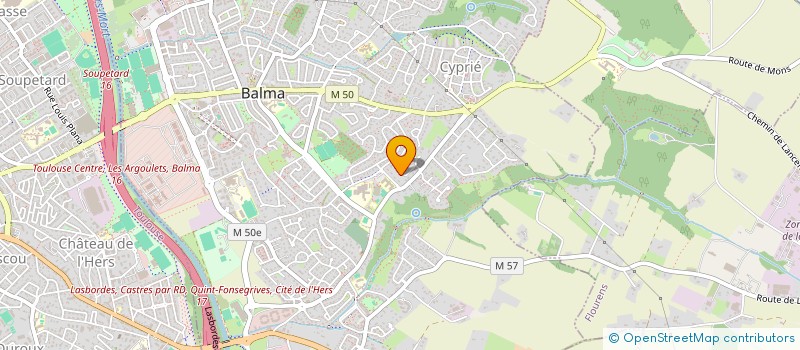 localisation de l'entreprise MONSIEUR BENOIT ROUGER à BALMA