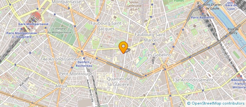 localisation de l'entreprise MONSIEUR BENOIT ROUSSEAU  PARIS