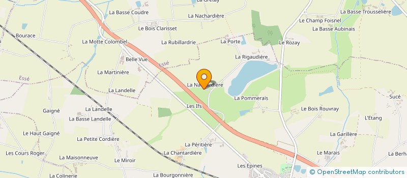 localisation de l'entreprise MONSIEUR BENOIT ROUSSEL  LE THEIL-DE-BRETAGNE