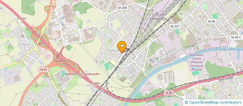 localisation de l'entreprise MONSIEUR BENOIT ROUTIER  SEQUEDIN