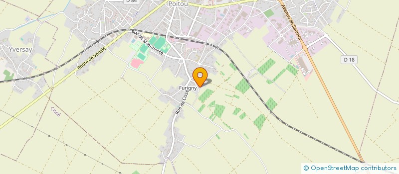 localisation de l'entreprise MONSIEUR BENOIT RULLIER  NEUVILLE-DE-POITOU