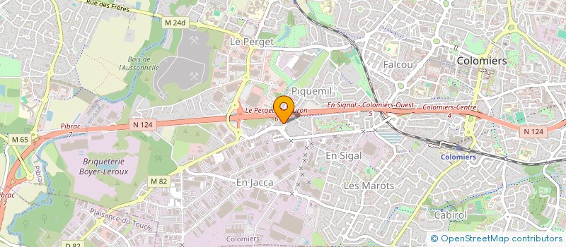 localisation de l'entreprise MONSIEUR BENOIT RUMEAU à COLOMIERS