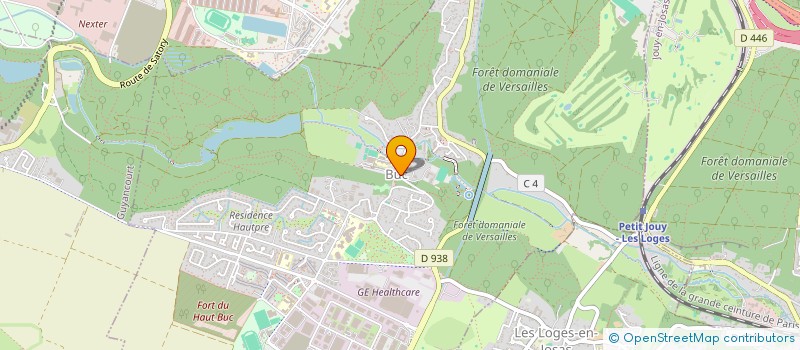 localisation de l'entreprise MONSIEUR BENOIT RUZE  BUC