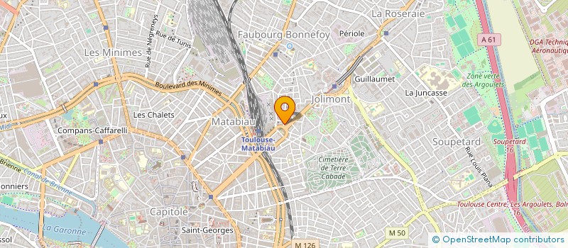 localisation de l'entreprise MONSIEUR BENOIT SABY à TOULOUSE