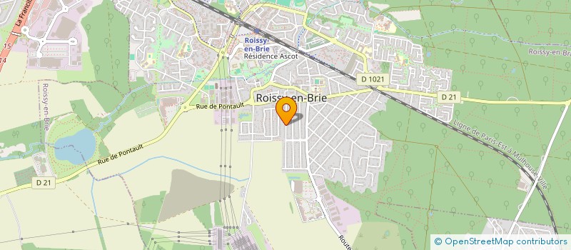 localisation de l'entreprise MONSIEUR BENOIT SAINT-MAXENT à ROISSY-EN-BRIE
