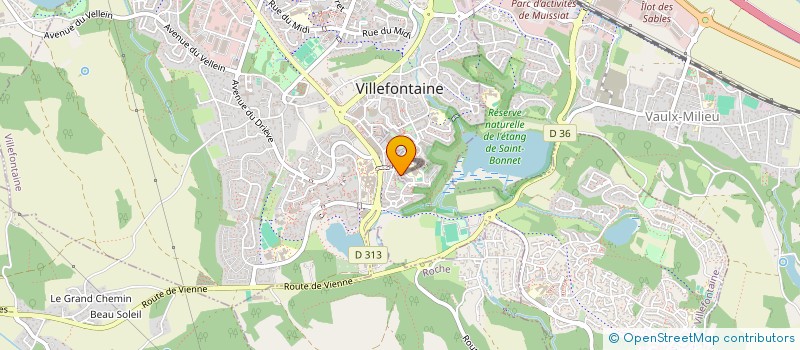localisation de l'entreprise MONSIEUR BENOIT SALAMAND à VILLEFONTAINE
