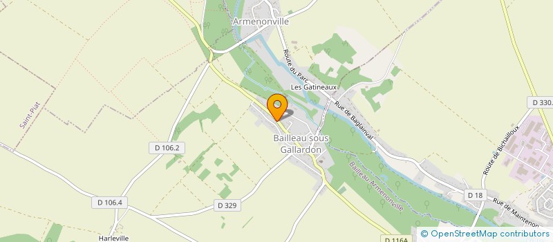 localisation de l'entreprise MONSIEUR BENOIT SALOGNON à BAILLEAU-ARMENONVILLE