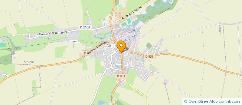 localisation de l'entreprise MONSIEUR BENOIT SANGNIER  TAILLY