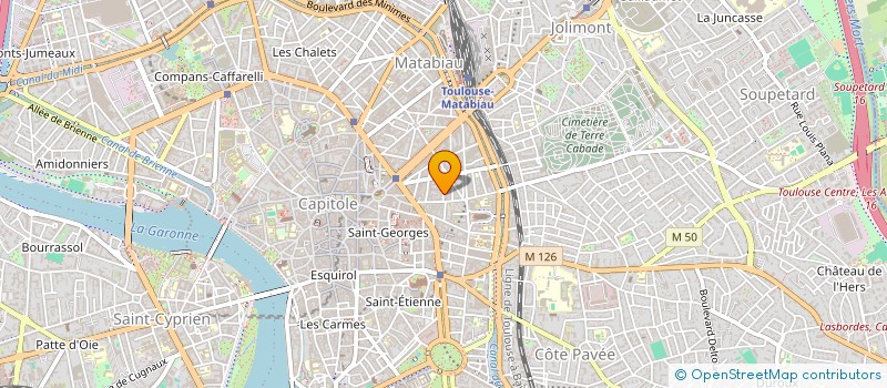localisation de l'entreprise MONSIEUR BENOIT SANTANACH à TOULOUSE
